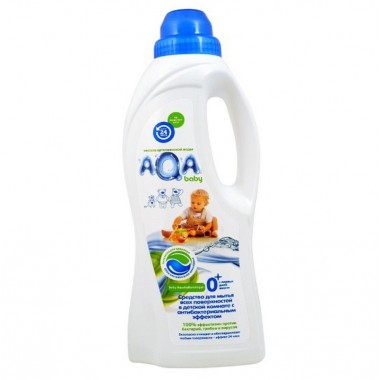 Средство для мытья поверхностей в детской комнате Aqa Baby, 700 мл
