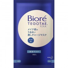 Увлажняющая маска для лица Biore Tegotae перед макияжем с регенерирующим эффектом, 1 шт.