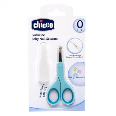Ножницы для детей Chicco, голубые