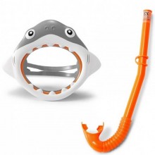Набор INTEX для плавания "Shark fun set" (маска + трубка)