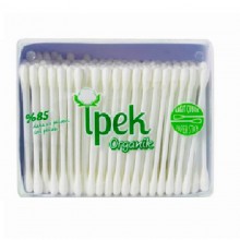 Ватные палочки Ipek Organik, из органического хлопка, квадратная упаковка, 200 шт.