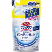 Антибактериальный чистящий спрей для ванной комнаты KAO Magiclean "Super Clean", для защиты от плесени, 330 мл, запаска