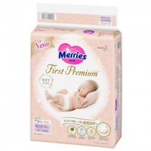 Подгузники Merries First Premium для новорожденных, размер NewBorn (до 5 кг) 66 шт.