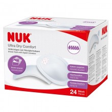 Лактационные вкладыши в бюстгалтер NUK Ultra Dry Comfort, 24 шт.