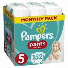 Подгузники-трусики Pampers Pants 5 Junior BOX (12-18кг) 152 шт.