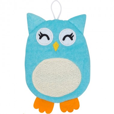 Махровая мочалка-рукавичка ROXY-KIDS Baby Owl