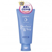 Увлажняющая пенка для умывания Shiseido "Senka" Perfect Whip с гиалуроновой кислотой и протеинами шелка, 120 г