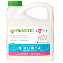 Гипоаллергенное жидкое средство для стирки детского белья Synergetic, 2750 мл